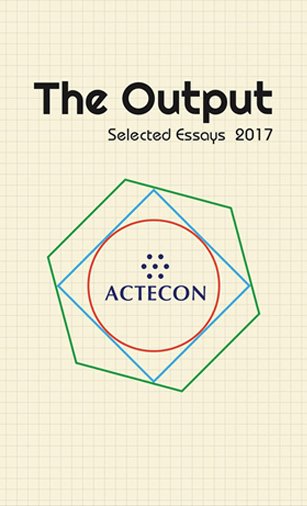 The Output Selected Essays 2017